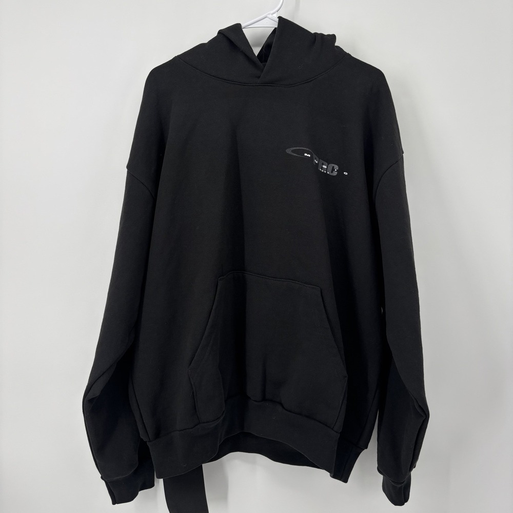 Playboi Carti I Am Music Hoodie Black PBC Logo On Sleeves Men's XL Cotton